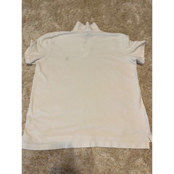 Vintage Polo Ralph Lauren Youth XL/fits Women's Medium White with Logo Preppy - Picture 10 of 10